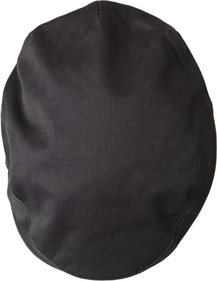 Dolce & Gabbana Grijze Katoenen Newsboy Cap Gray Heren - Foto 2