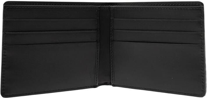 Dolce & Gabbana Logoed Jacquard Portemonnee Zwart Grijs Gemaakt in Italië Black Heren - Foto 7