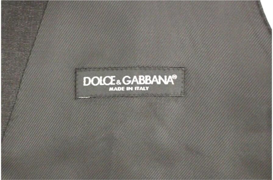 D.Exterior Black Blue Cotton Stretch Straight Skirt Zwart - Foto 5