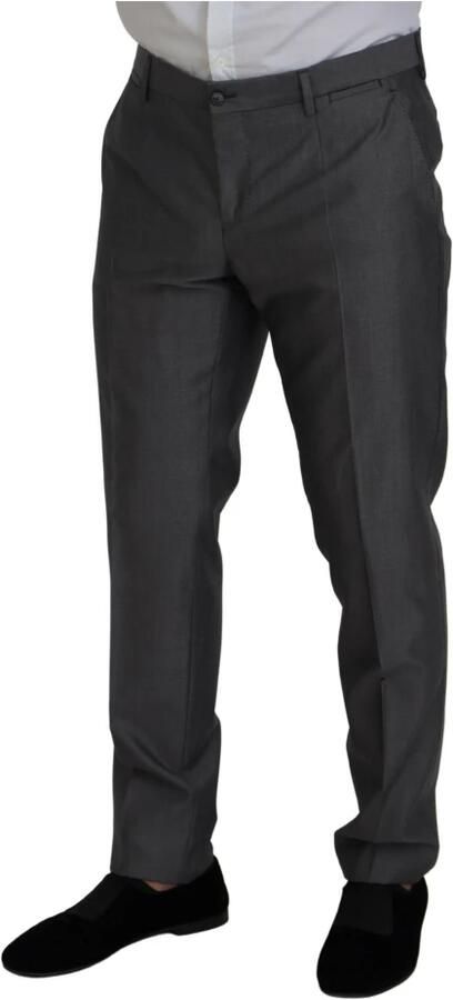 Dolce & Gabbana Grijze Slim Fit Suit Sicilia 3-delig Gray Heren - Foto 6