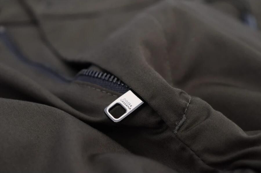 Dolce & Gabbana Groene Katoenen Casual Chino Shorts Green Heren - Foto 3