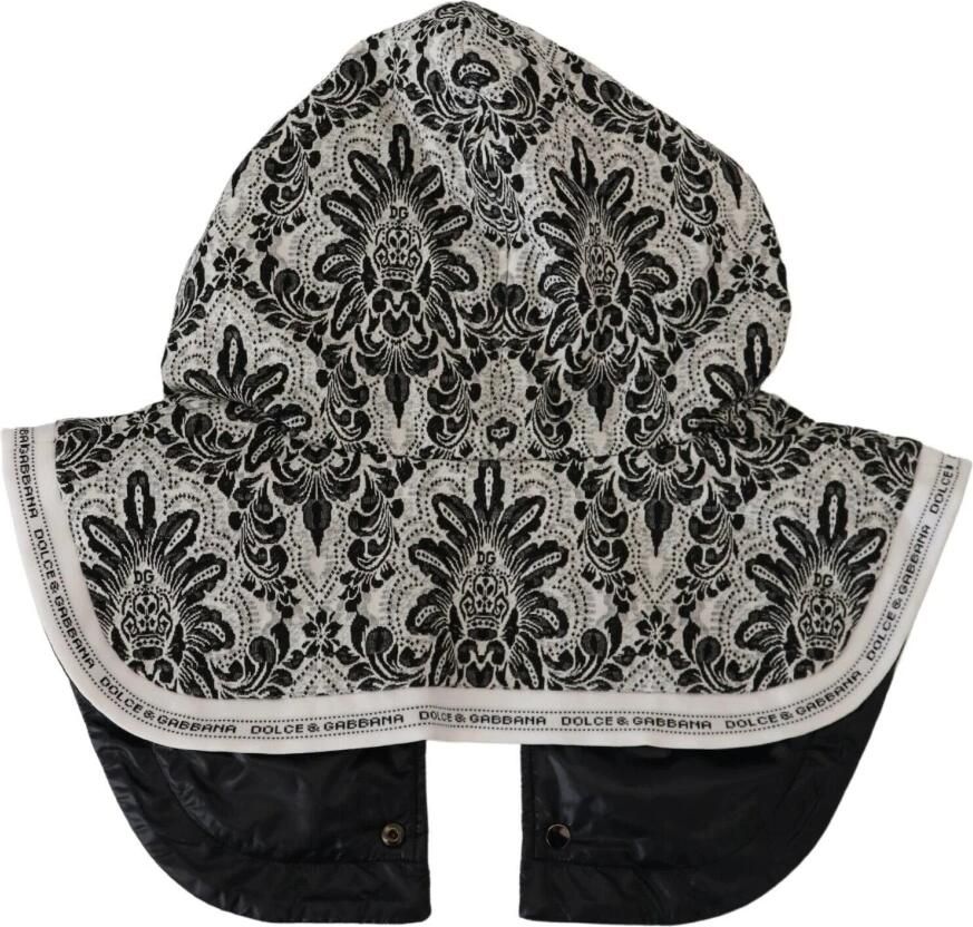 Dolce & Gabbana Wit Bloemenkatoenen Hoofddoek White Heren