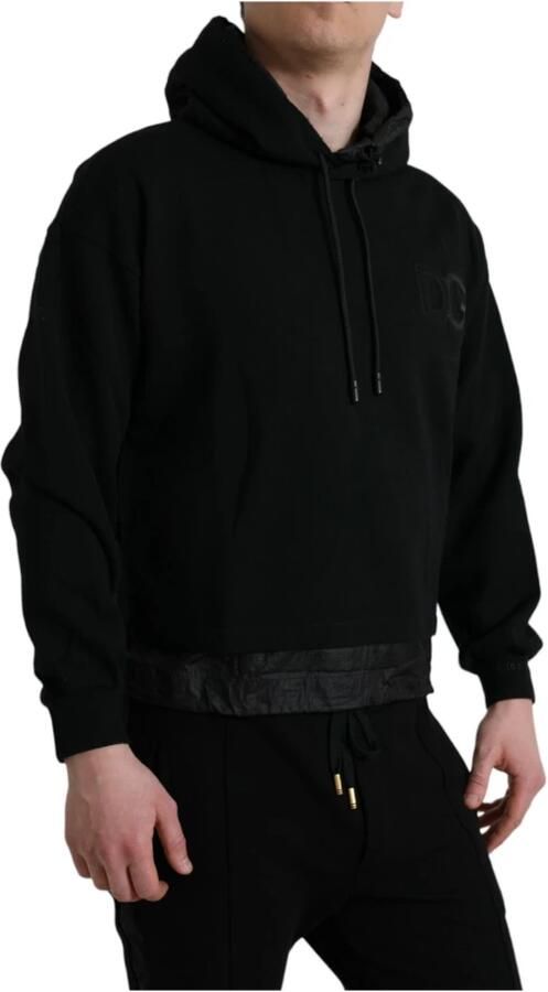 Dolce & Gabbana Hoodie met patch Zwart - Foto 6
