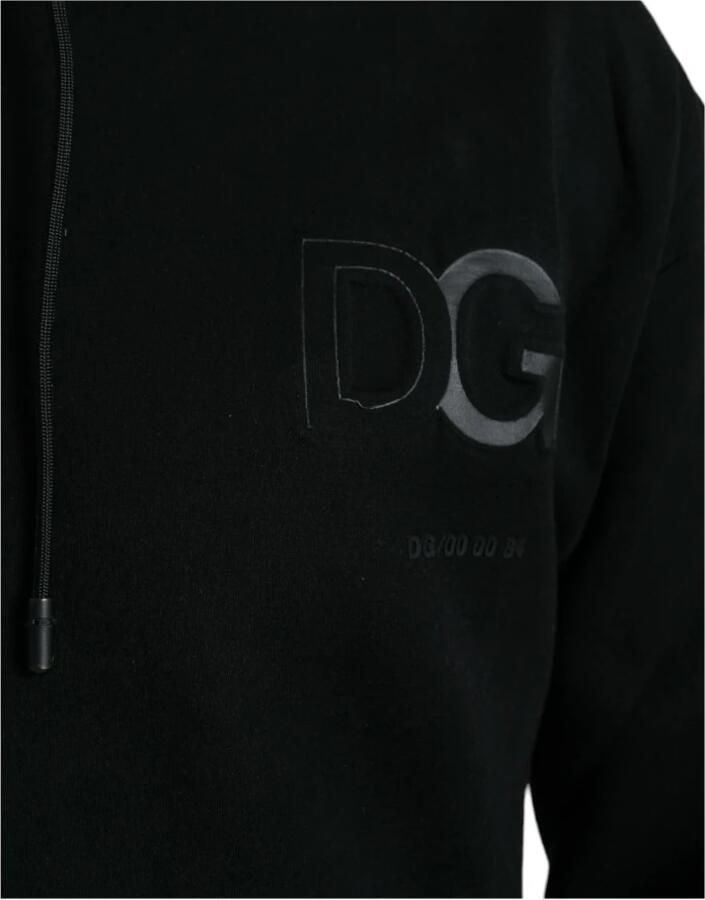 Dolce & Gabbana Hoodie met patch Zwart - Foto 3