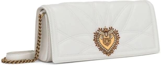 Dolce&Gabbana Crossbody bags Shoulderbag with Logo in wit - Foto 6
