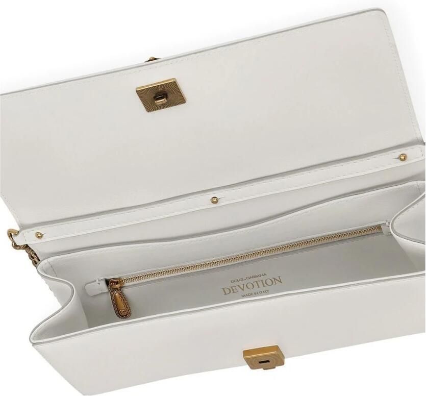 Dolce&Gabbana Crossbody bags Shoulderbag with Logo in wit - Foto 3