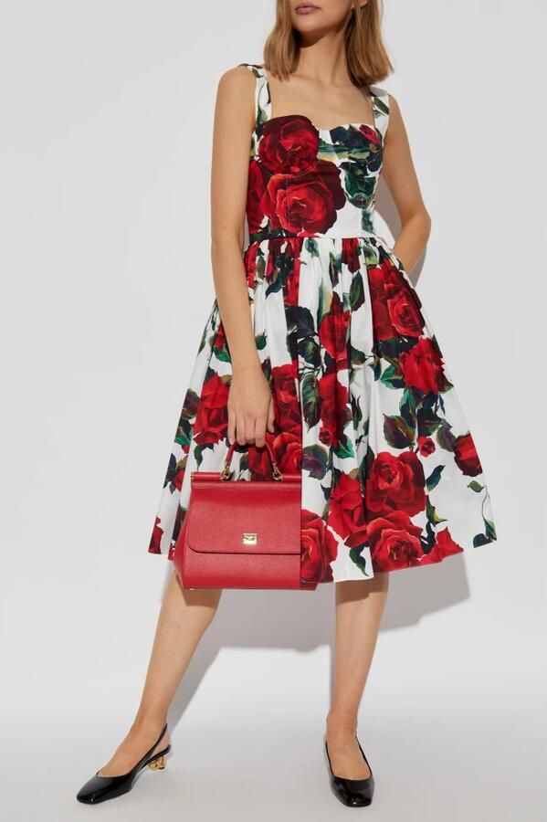 Dolce & Gabbana Jurk met bloemenpatroon Multicolor Dames - Foto 3