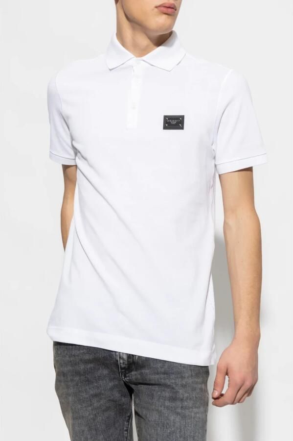 Dolce & Gabbana Heren T-shirts & Polos Bianco Ss25 White Heren - Foto 6