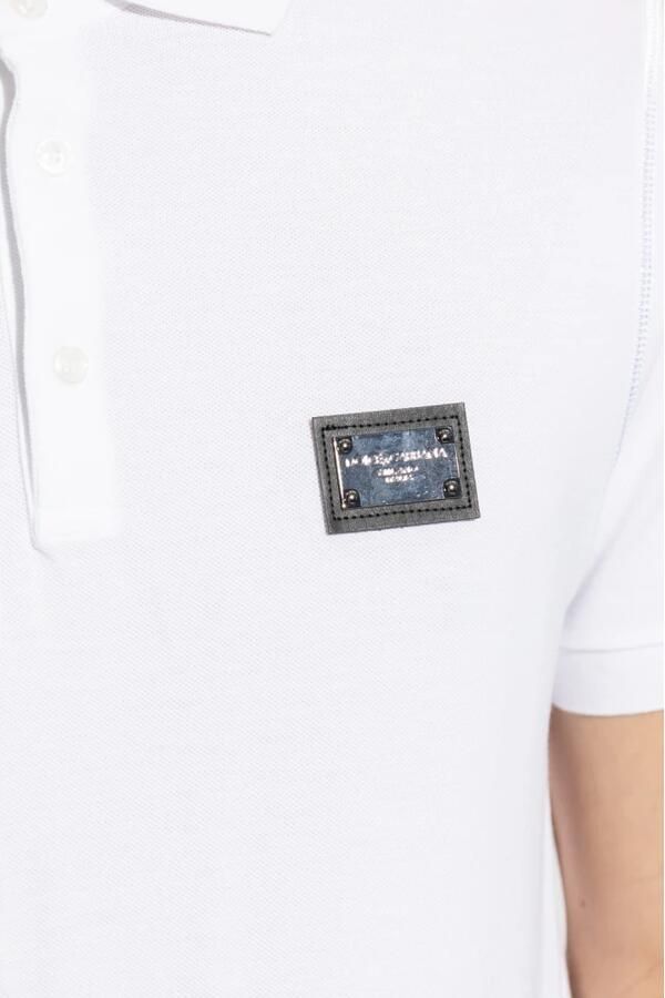 Dolce & Gabbana Heren T-shirts & Polos Bianco Ss25 White Heren - Foto 4
