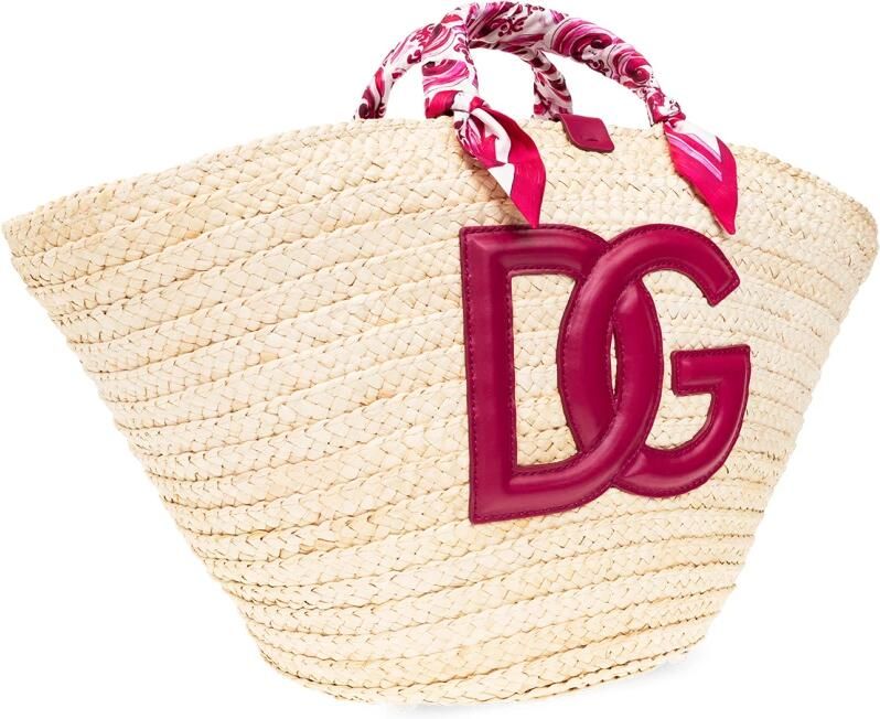 Dolce & Gabbana Grote Kendra Shopper Tas met Majolica Print Beige Dames - Foto 6