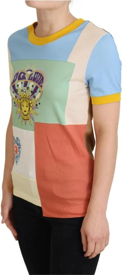 Dolce & Gabbana Multicolor Katoenen DG Love Patchwork Multicolor Dames - Foto 5