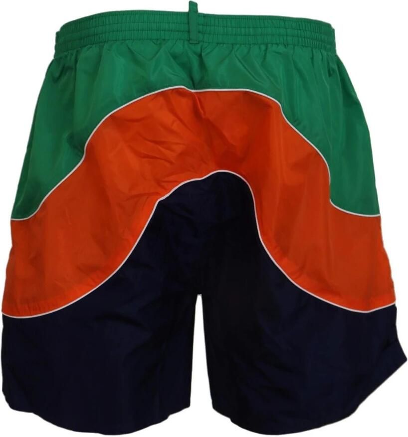Dolce & Gabbana Kleurrijke zwemshorts met logodetails Multicolor Dames - Foto 2