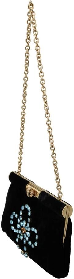 Dolce & Gabbana Kristal bezaaide avond Crossbody tas Black Dames - Foto 3