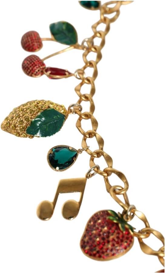 Dolce & Gabbana Kristalversierde taillekettingriem Multicolor Dames - Foto 4