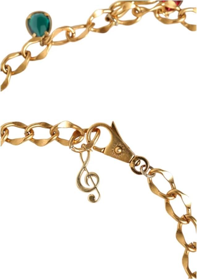 Dolce & Gabbana Kristalversierde taillekettingriem Multicolor Dames - Foto 3