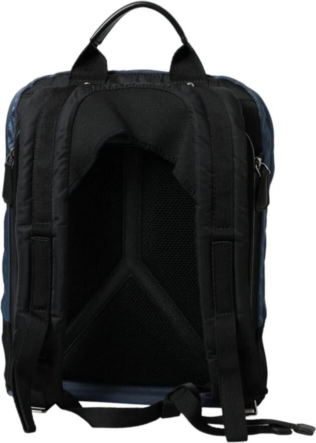 Dolce & Gabbana Leopard Logo School Rugzak Black Heren - Foto 2