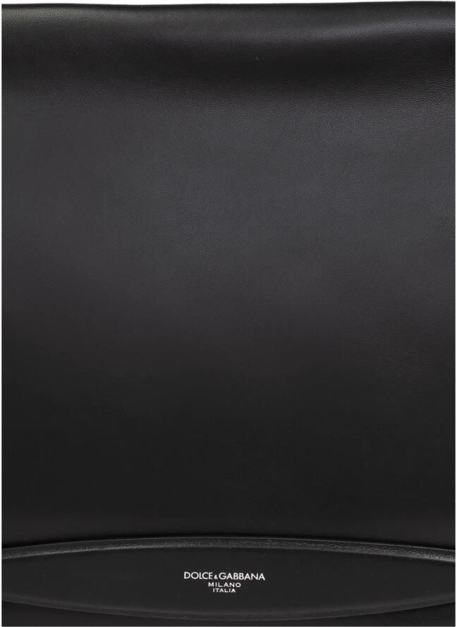 D&G Tas D&G Leren clutch met monogram detail en ritssluiting - Foto 2