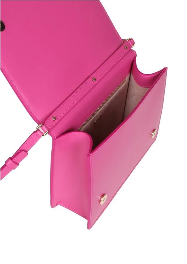 Dolce & Gabbana Leren Schoudertas met Flap Top Sluiting Pink Dames - Foto 5