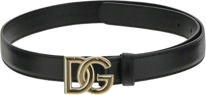 Dolce & Gabbana Zwarte Leren Riem Stijlvolle Accessoire Black - Foto 9