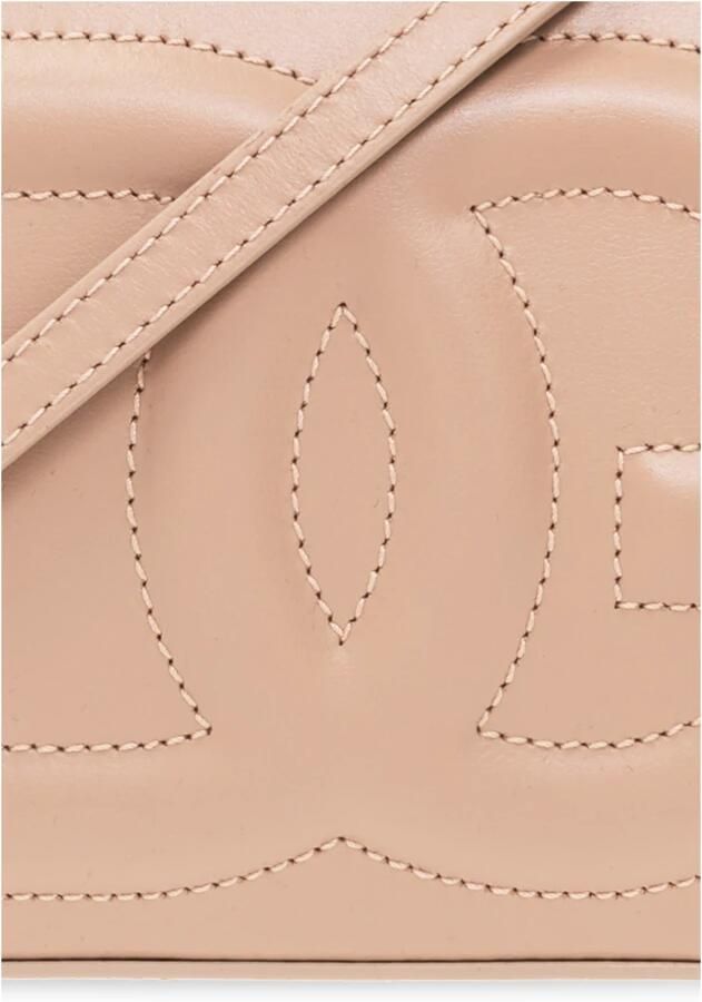 Dolce & Gabbana Roze Tassen met Dubbele Rits en Logo Slider Pink Dames - Foto 3