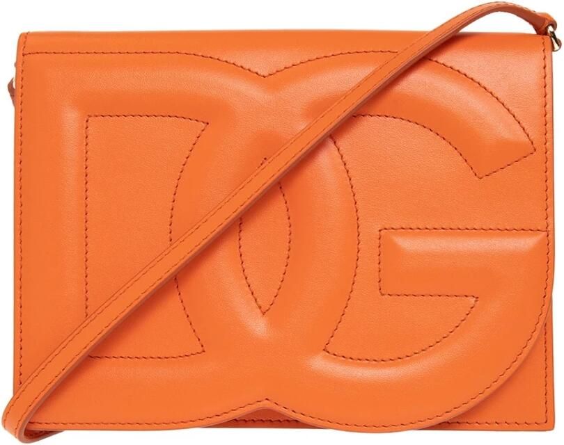 Dolce&Gabbana Crossbody bags Logo Shoulder Bag in orange