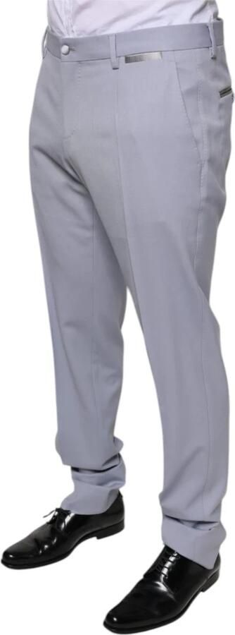 Dolce & Gabbana Lichtgrijze wollen blend pantalon Gray Heren - Foto 4