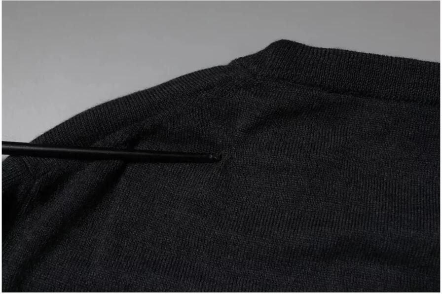 Dolce & Gabbana Logo Geborduurde Wollen Pullover Trui Gray Heren - Foto 4