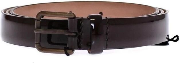 Dolce & Gabbana Logo Leren Riem voor Vrouwen Brown Dames - Foto 5