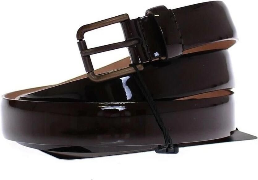 Dolce & Gabbana Logo Leren Riem voor Vrouwen Brown Dames - Foto 2