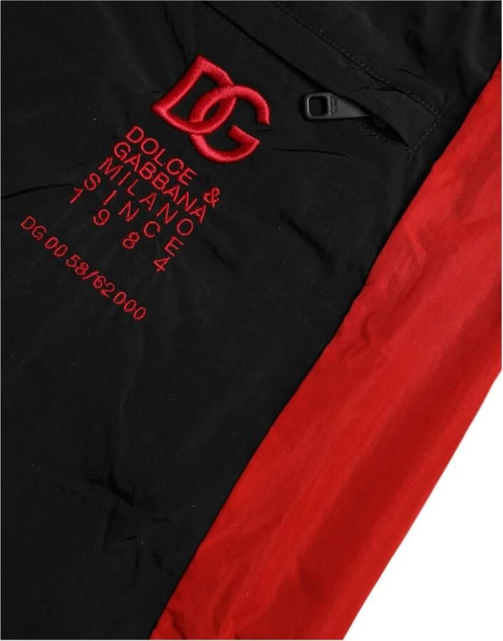 Dolce & Gabbana Nylon Elastische Broek met Gespband Black Heren - Foto 3