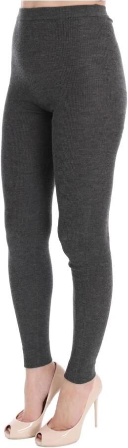 Dolce & Gabbana Luxe hoog getailleerde kasjmier panty's Gray Dames - Foto 8