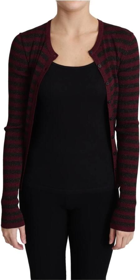 D&G Sweater D&G Dames Vest met Lange Mouwen En Knopen - Foto 5