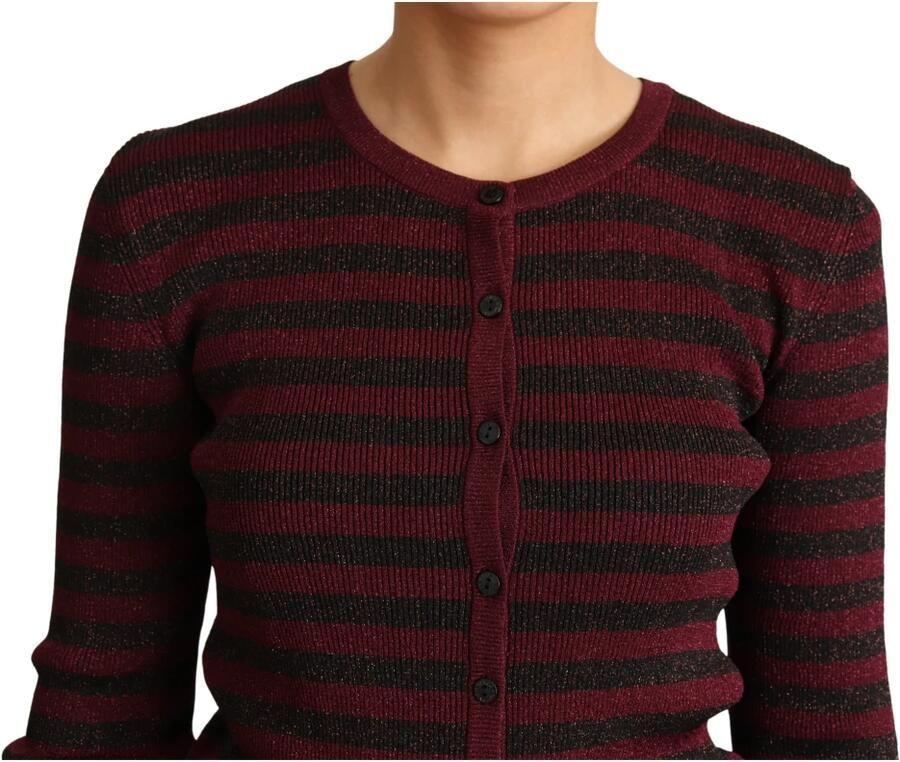 D&G Sweater D&G Dames Vest met Lange Mouwen En Knopen