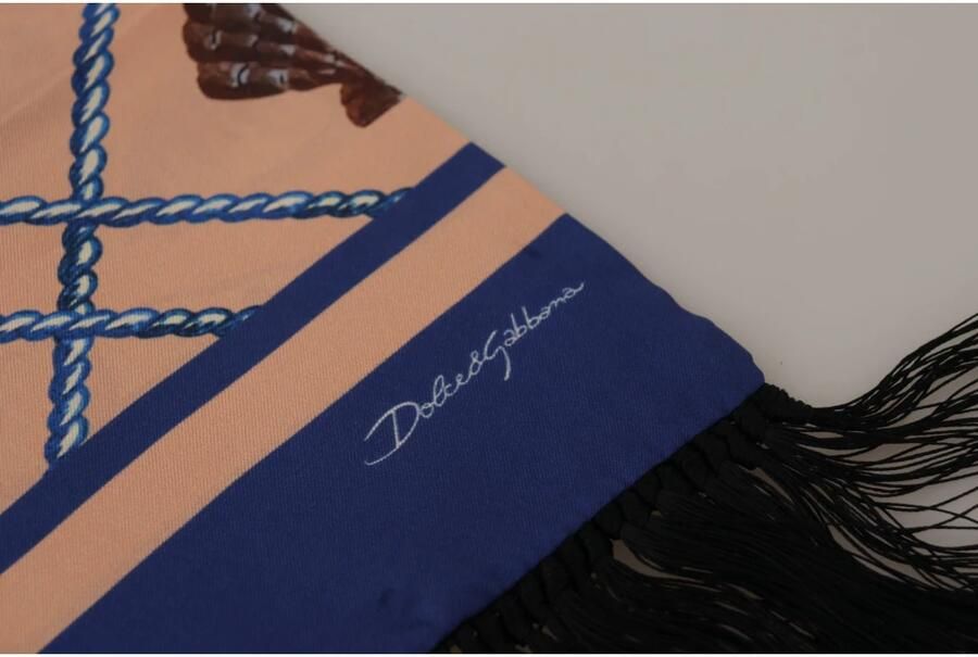Dolce & Gabbana Luxe Zijden Sjaal Multicolor Heren