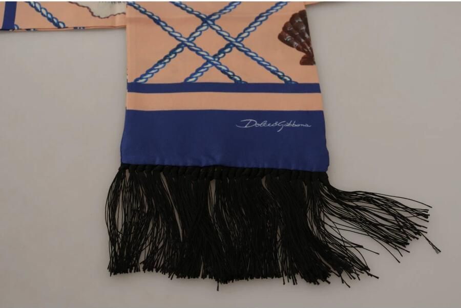 Dolce & Gabbana Luxe Zijden Sjaal Multicolor Heren - Foto 3