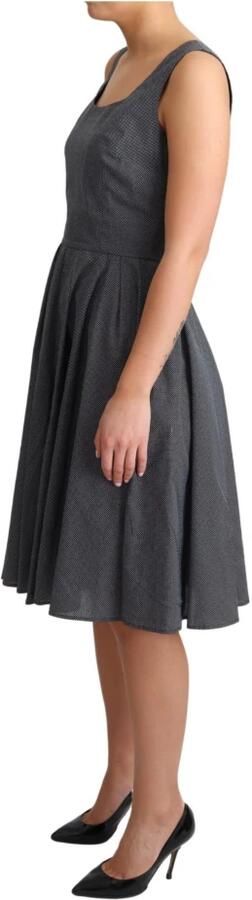 Dolce & Gabbana Veelzijdige Midi Jurk Hoogwaardig en Prachtig Ontworpen Black Dames - Foto 4