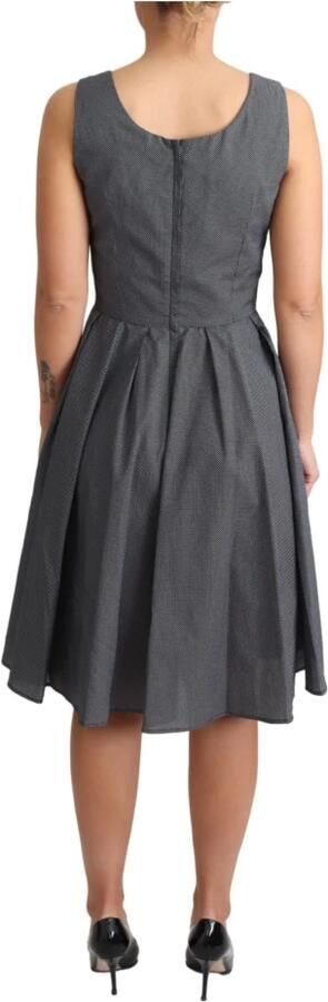 Dolce & Gabbana Veelzijdige Midi Jurk Hoogwaardig en Prachtig Ontworpen Black Dames - Foto 3