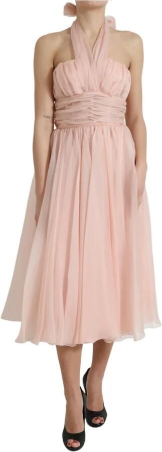 Dolce & Gabbana Elegante Bloe Crewneck Tee voor nen Multicolor - Foto 6