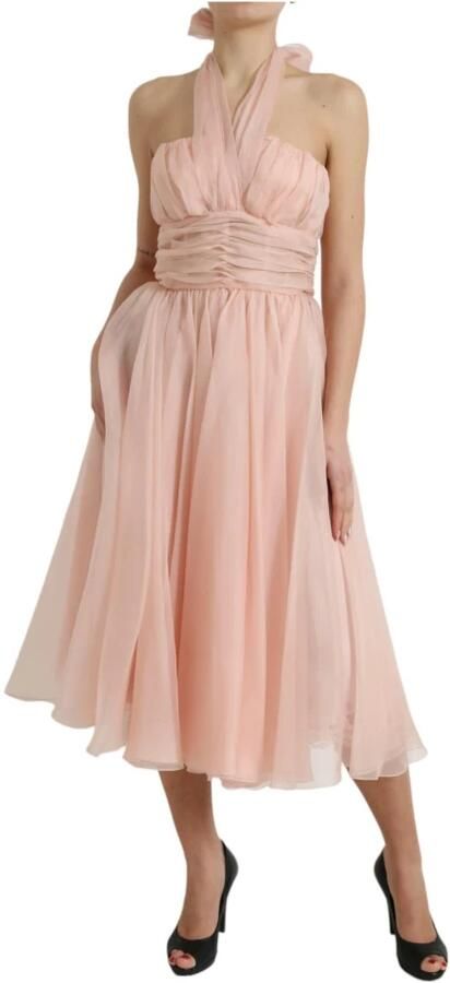 Dolce & Gabbana Elegante Bloe Crewneck Tee voor nen Multicolor - Foto 4