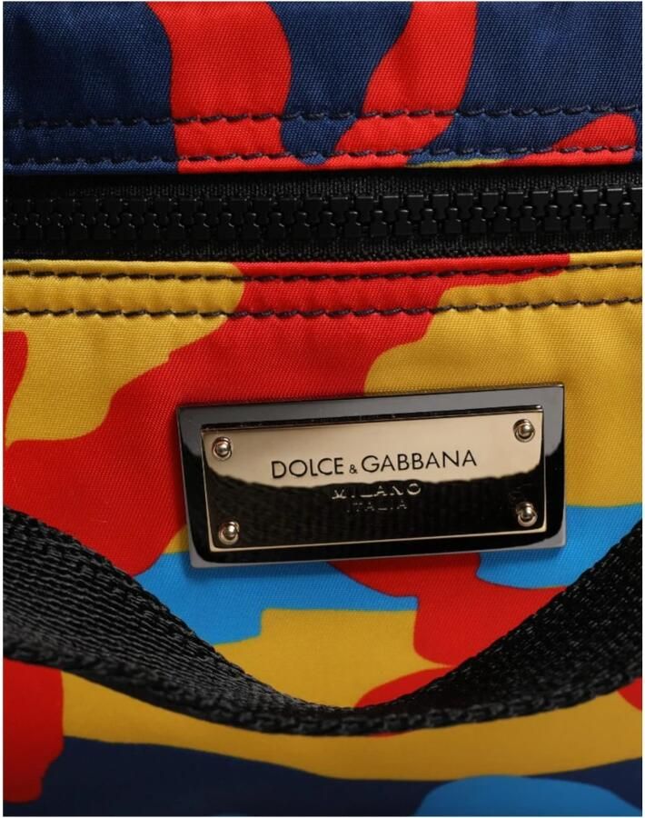 Dolce & Gabbana Multicolor Camo Nylon Shopper Tas Multicolor Dames - Foto 2