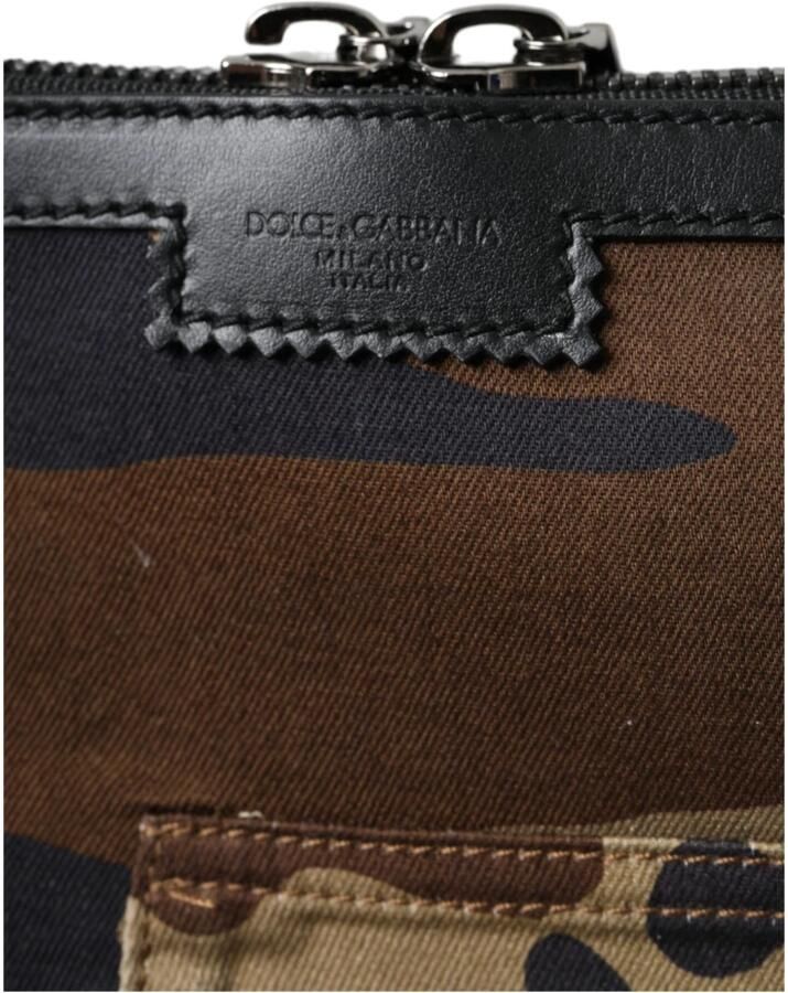 Dolce & Gabbana Multicolor camouflage patchwork schoudertas Multicolor Dames - Foto 2