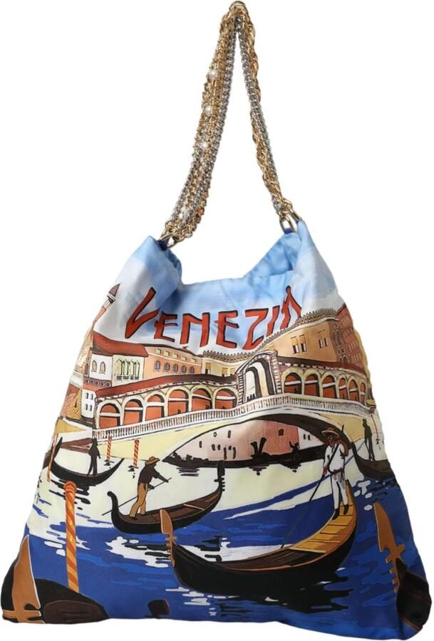 Dolce & Gabbana Multicolor Canvas Shopping Tote Tas Multicolor Dames - Foto 4