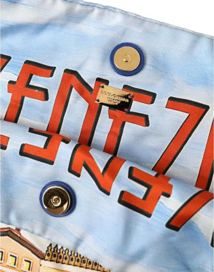 Dolce & Gabbana Multicolor Canvas Shopping Tote Tas Multicolor Dames - Foto 2