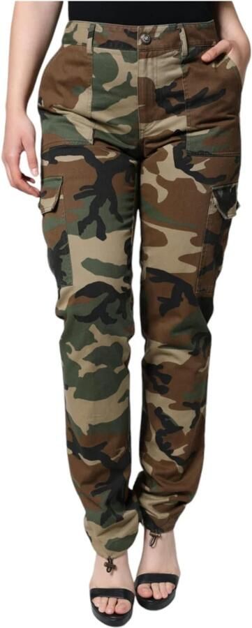 Dolce & Gabbana Multicolor Cargo Broek met Logodetails Multicolor Dames - Foto 5