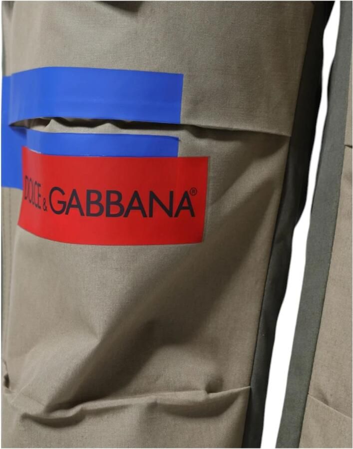 Dolce & Gabbana Multicolor Cargo Broek Regular Fit Groen Multicolor Dames - Foto 3