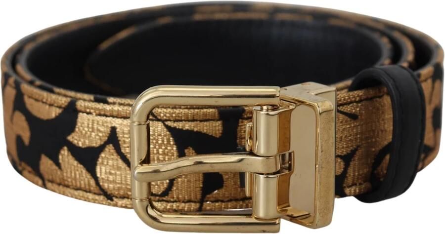 Dolce & Gabbana Multicolor Jacquard Logo Gesp Riem Multicolor - Foto 3