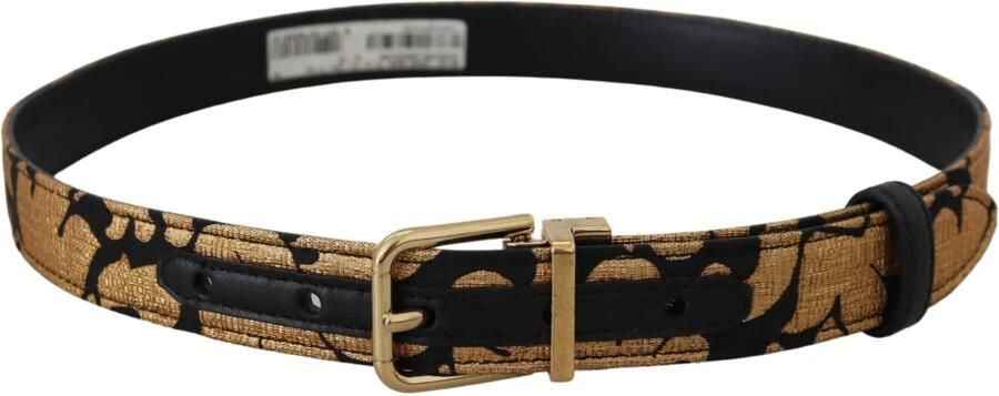 Dolce & Gabbana Multicolor Jacquard Logo Gesp Riem Multicolor - Foto 5