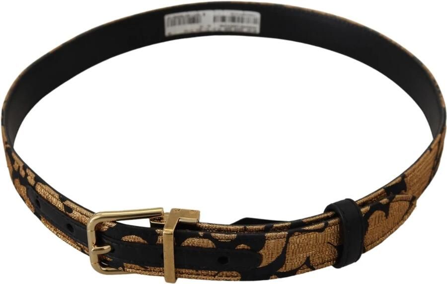 Dolce & Gabbana Multicolor Jacquard Logo Gesp Riem Multicolor - Foto 2