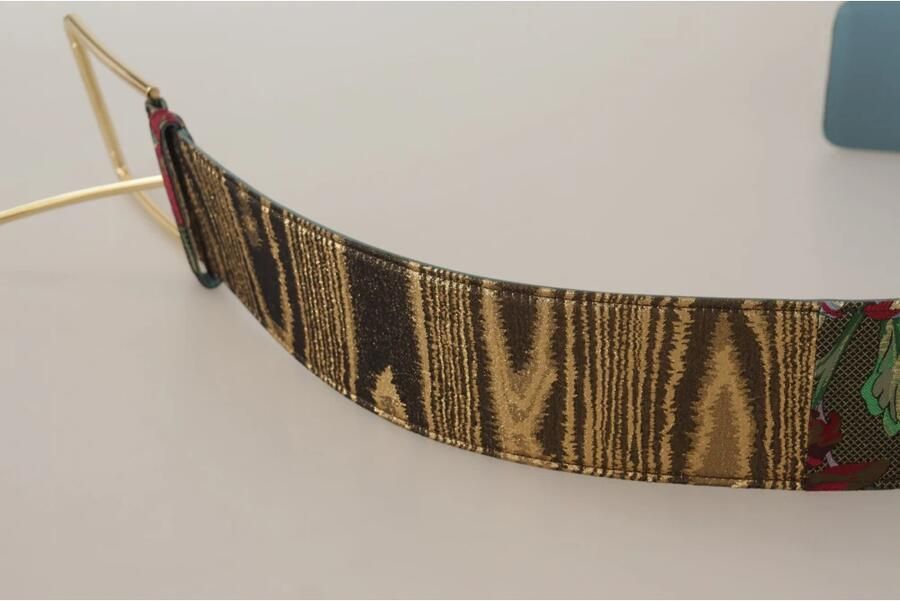 Dolce & Gabbana Multicolor Lederen Logo Gesp Riem Multicolor Dames - Foto 4