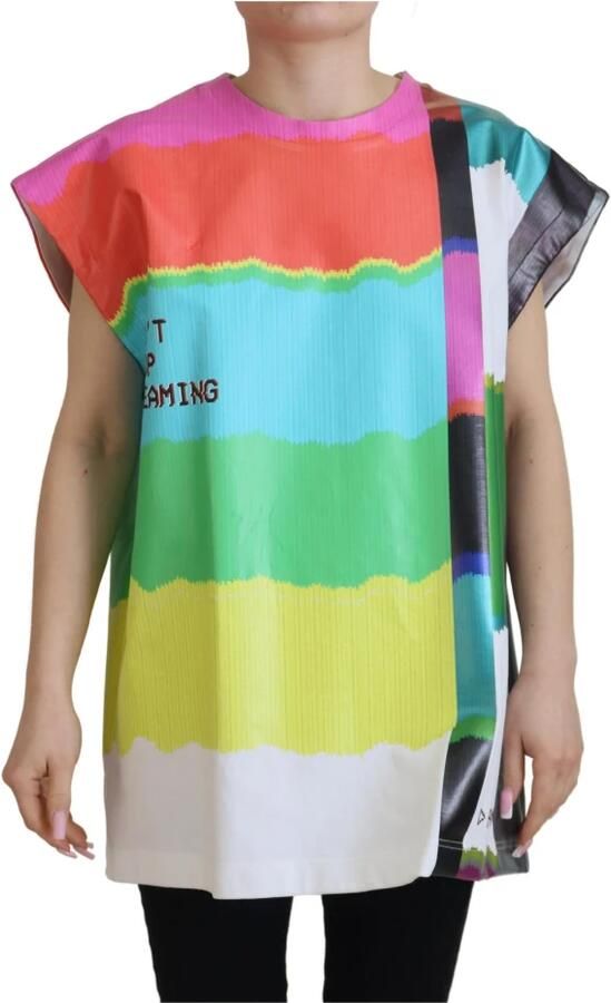 Dolce & Gabbana Katoenen Blouse voor Heren Stijlvol en veelzijdig Multicolor Dames - Foto 4